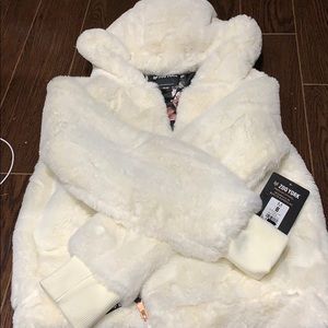 zoo york fuzzy jacket